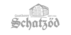 Logo von Gasthaus Schatzöd, das sein Kundenbindungsprogramm mit mobile-pocket umgesetzt hat