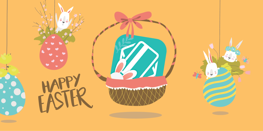 Osterkorb mit Osterei als Symbol für die neue Option: mobile-pocket App Icon ändern.