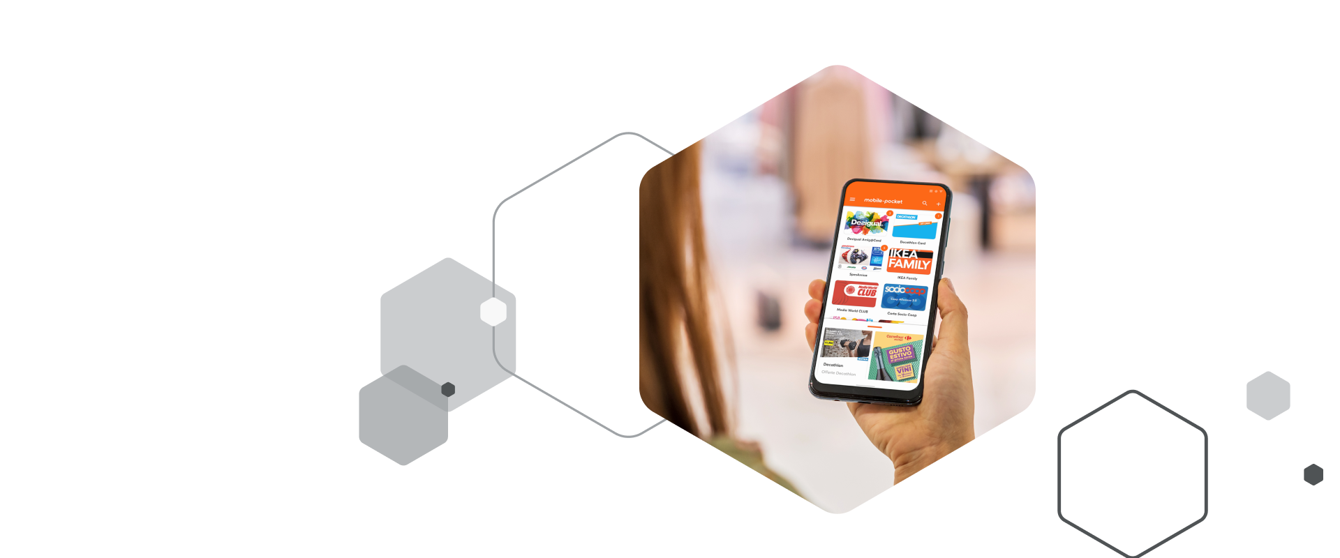 mobile-pocket app: tutte le carte sempre con te