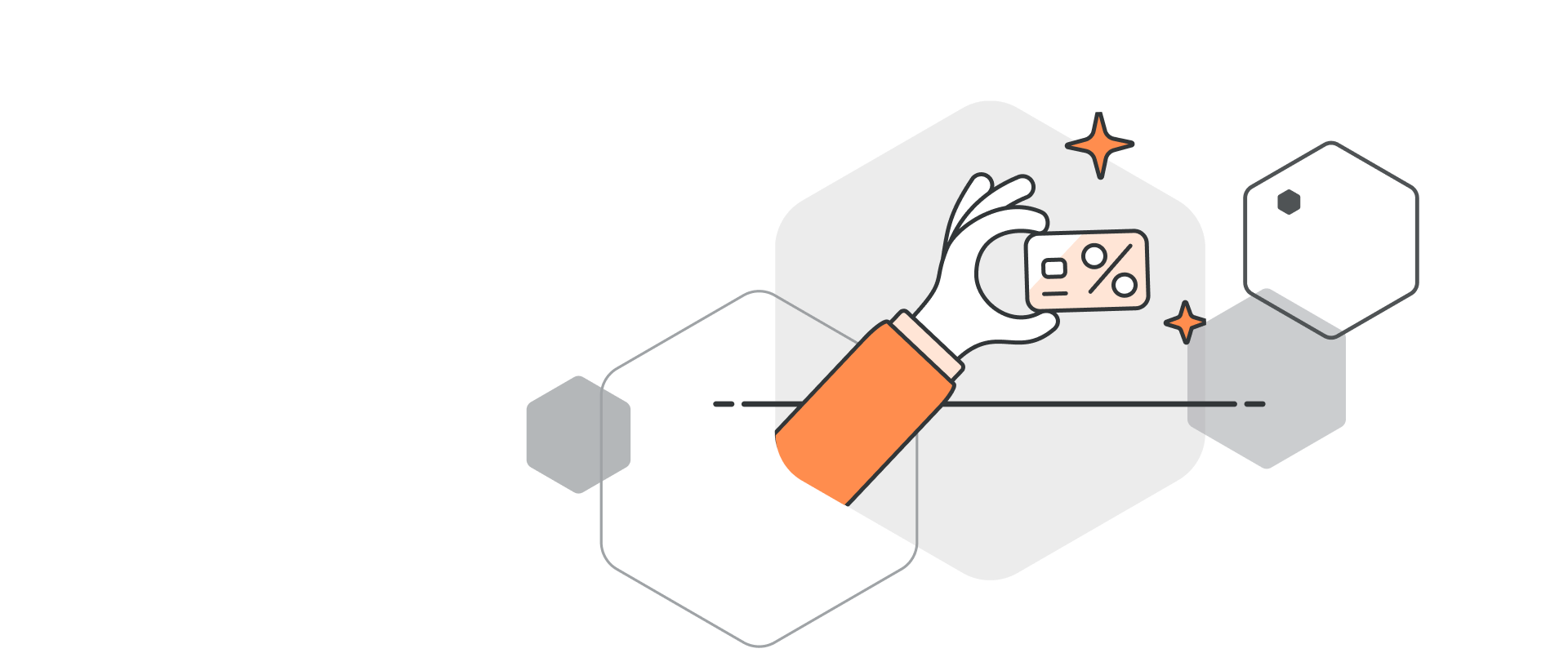 Abbildung einer Kundenkarte mit Sternen. Die Grafik symbolisiert die Funktion ‚Karte vorschlagen‘ zur Aufnahme neuer Karten in den Katalog der App.